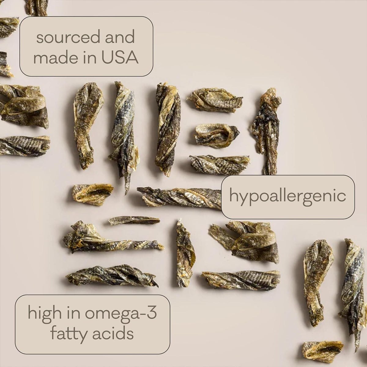Polkadog - Cod Skin Jerky Shorties 2oz