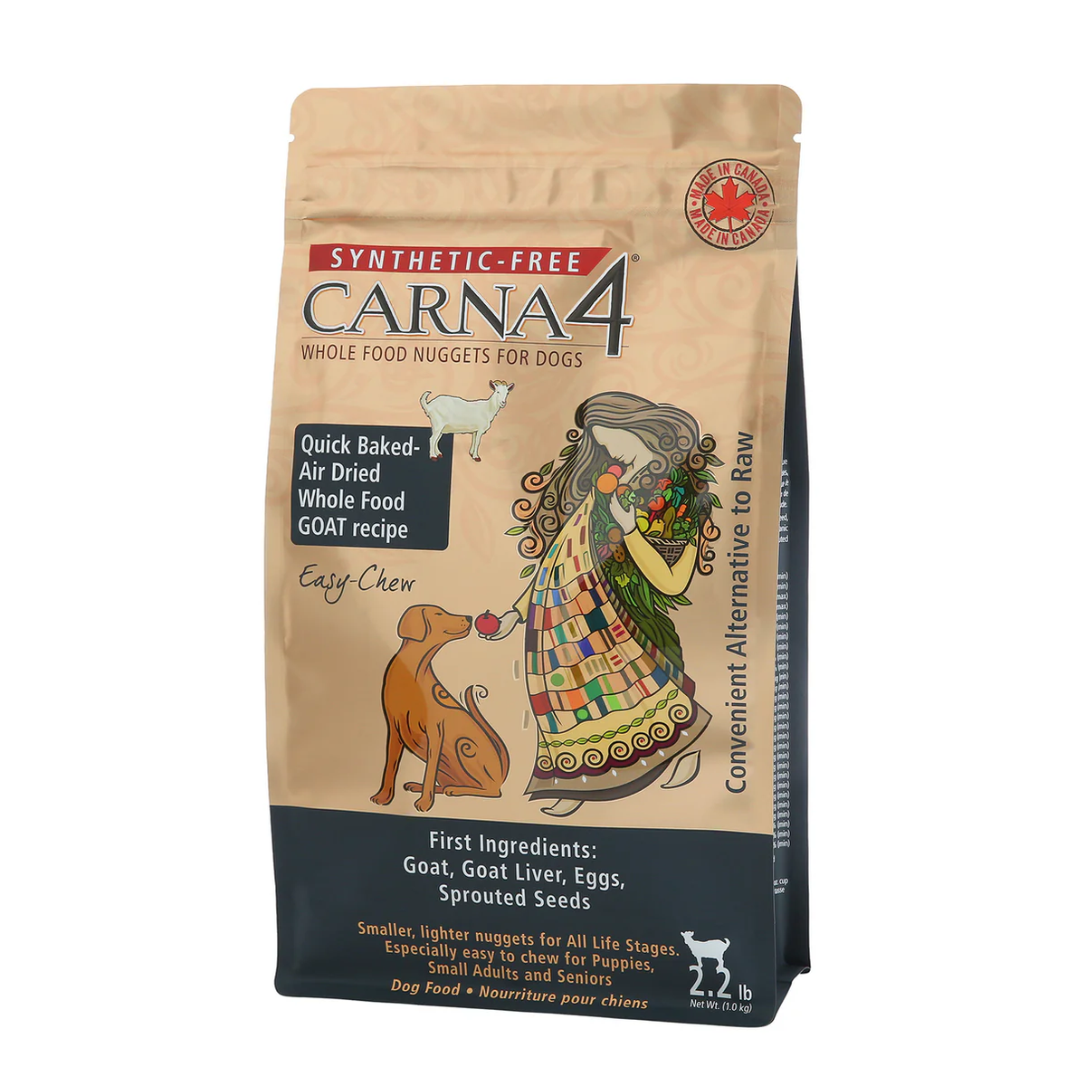 Carna4 Dog Grain Free EZ Chew GOAT 2.2 lb