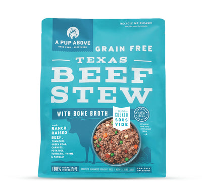 A Pup Above Grain Free Texas Beef Stew 3lb