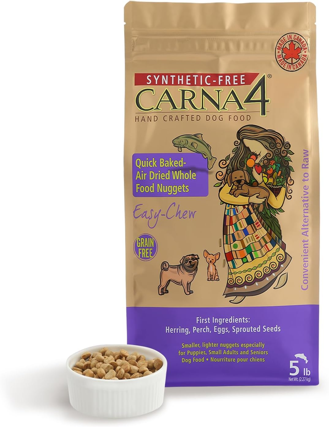 Carna4 Dog Grain Free EZ Chew Fish 5 lb