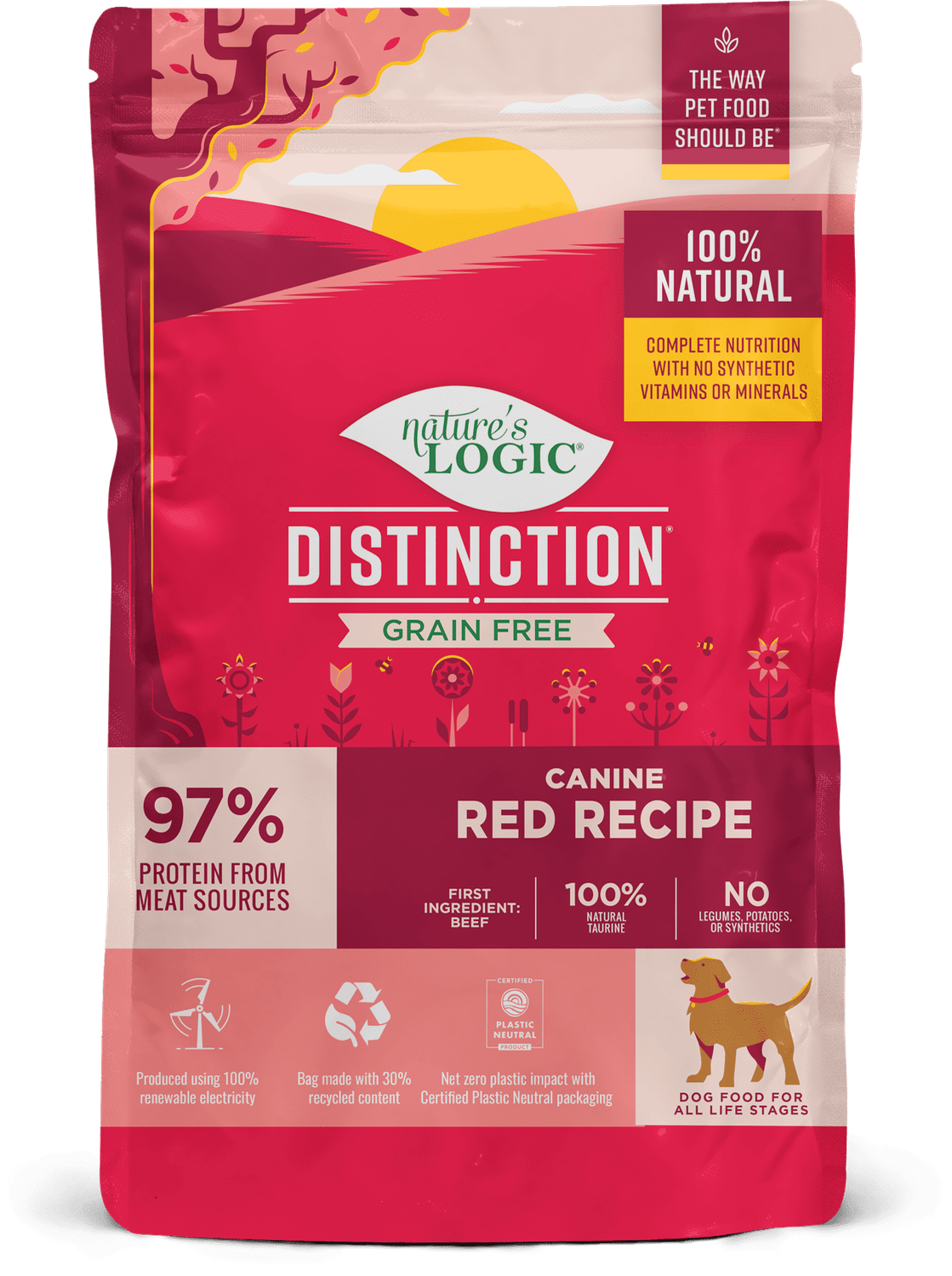 Nature's Logic Distinction Grain Free Red Meat 24lb