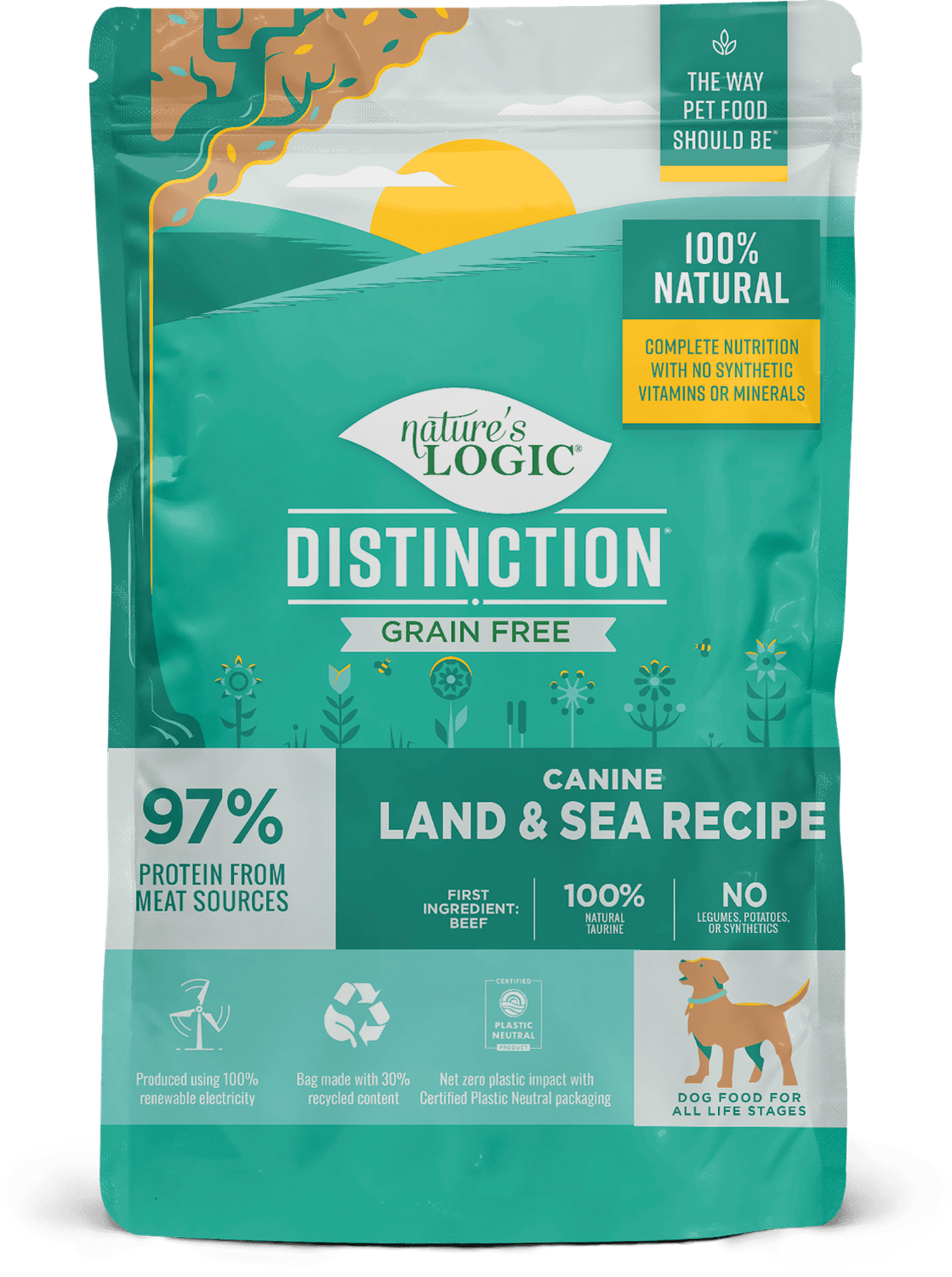 Nature's Logic Distinction Grain Free Land and Sea 24lb