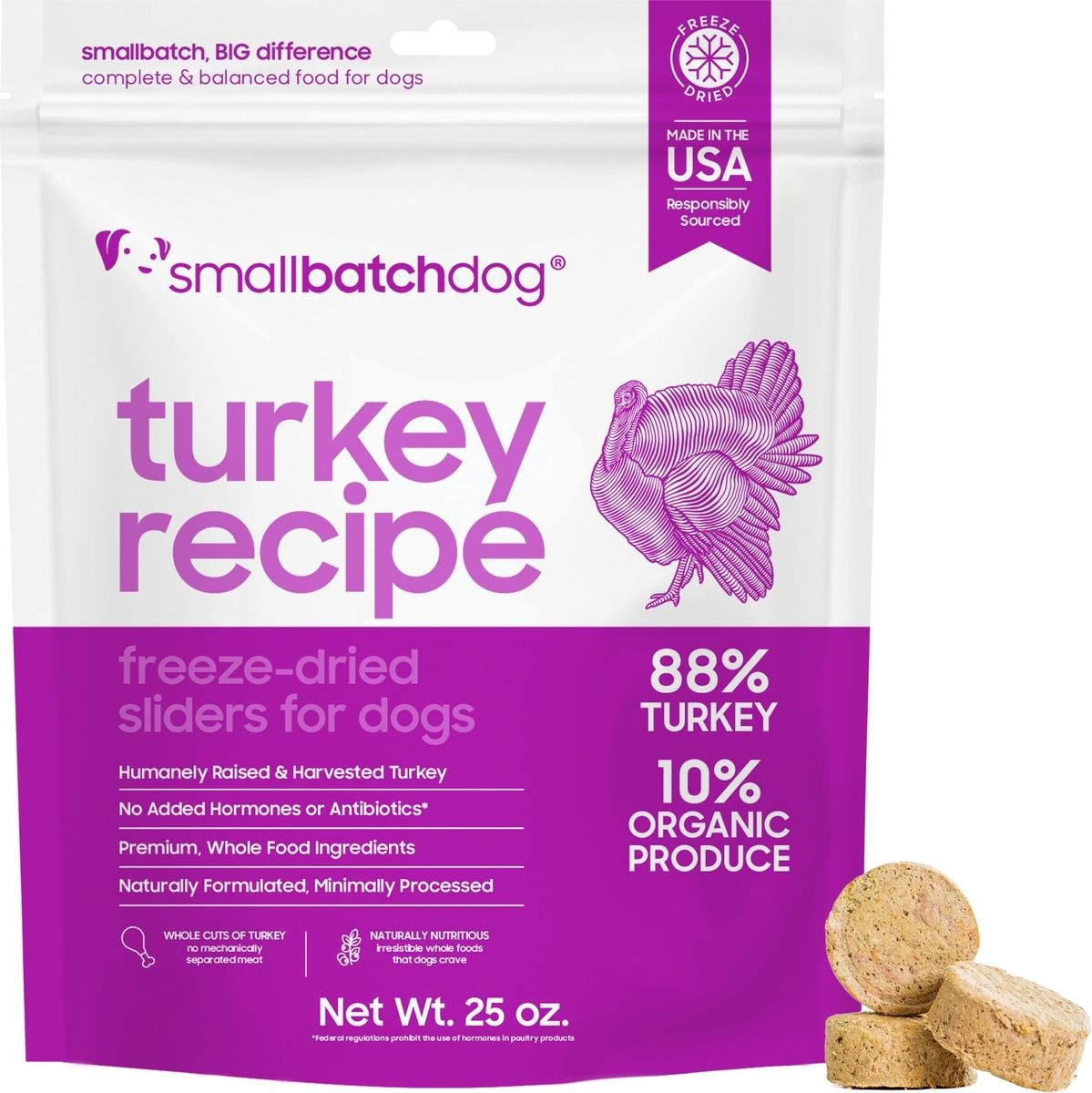 Small Batch Dry Freeze Dried Turkey Sliders