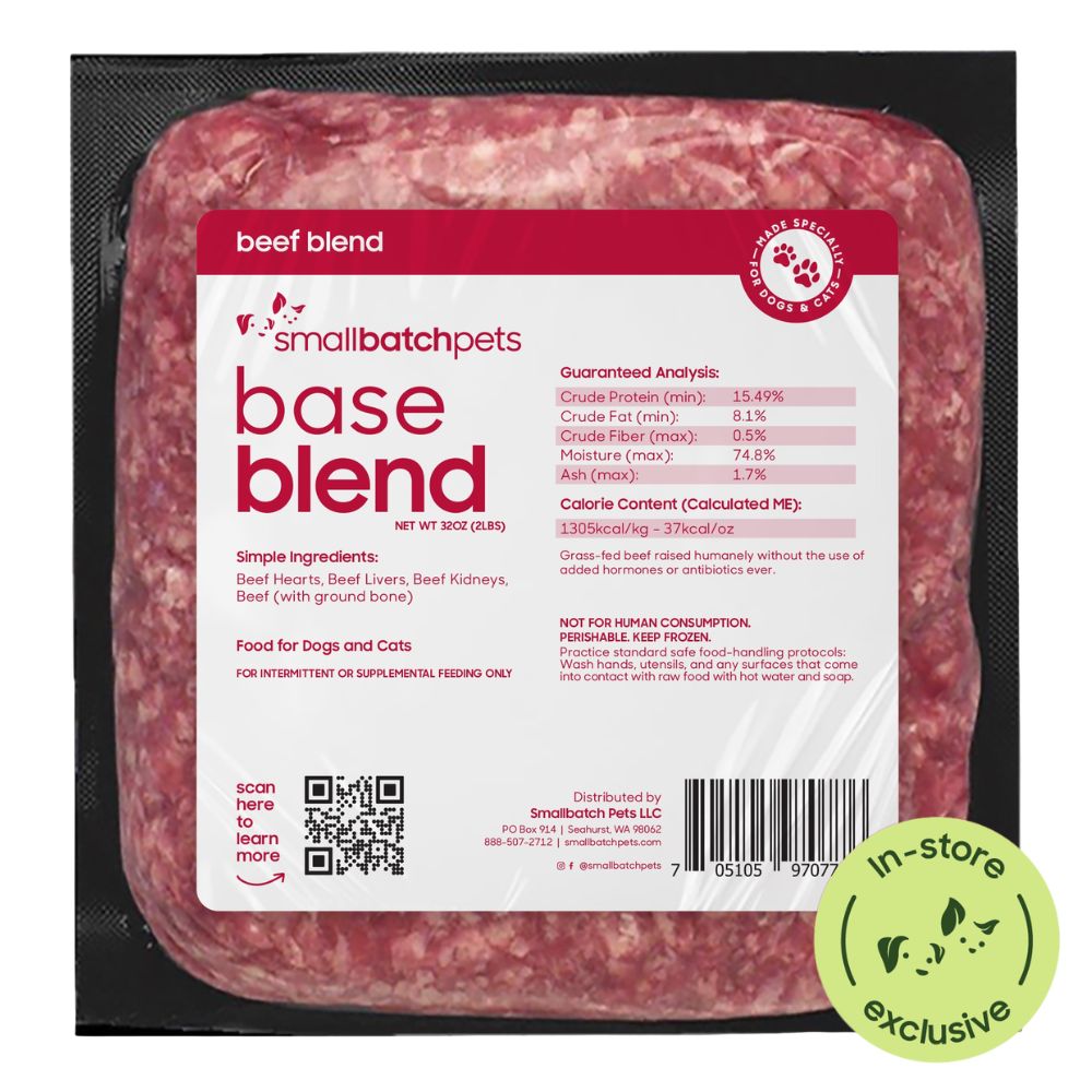 Small Batch Frozen Beef Blend - 2lb Brick