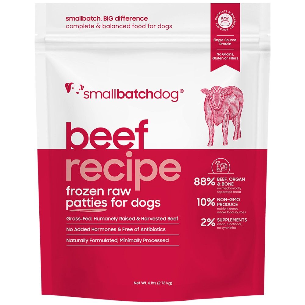 Small Batch Frozen Beef Patties - 6lb