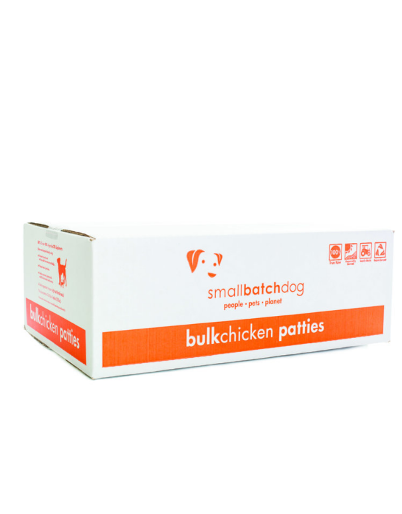 Small Batch Frozen Bulk Chicken Patties - 18lb