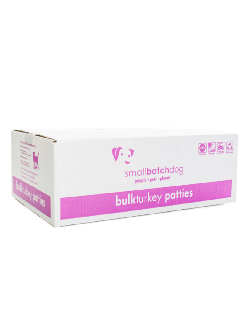Small Batch Frozen Bulk Turkey Patties - 18lb