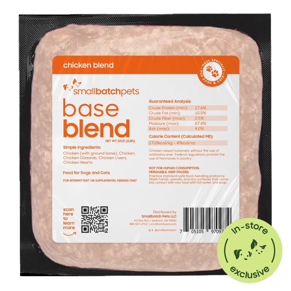 Small Batch Frozen Chicken Blend - 2lb Brick