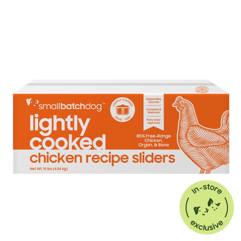 Small Batch Frozen Lightly Cooked Chicken Sliders - 10lb