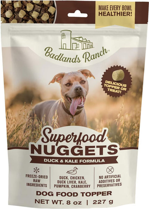 Badlands Ranch Dog Superfood Topper Duck 8oz