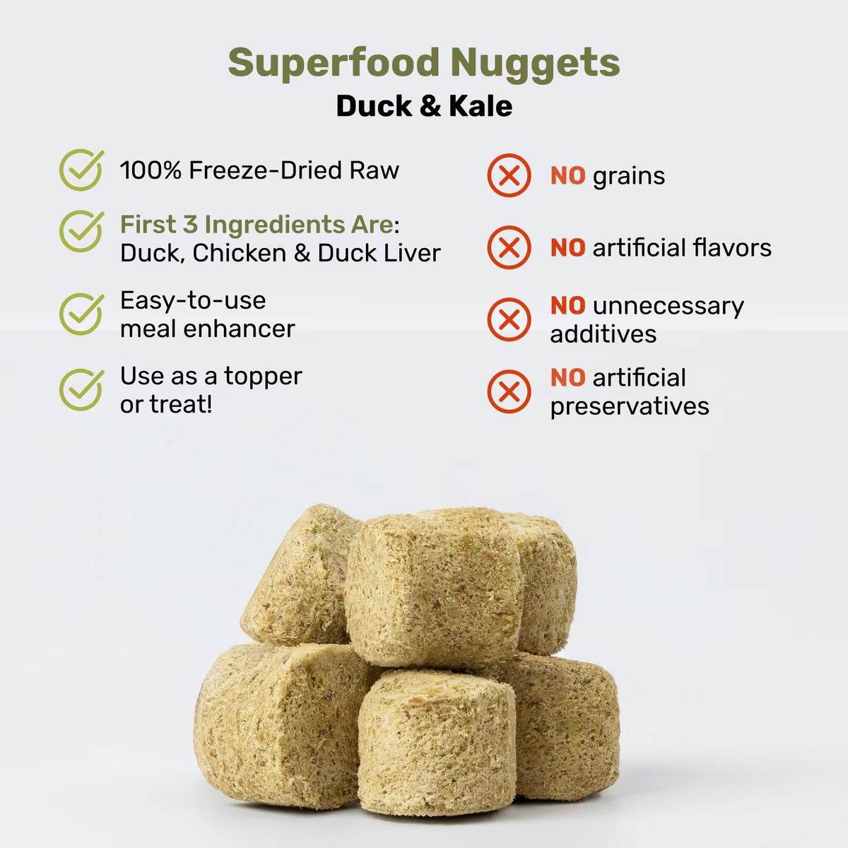 Badlands Ranch Dog Superfood Topper Duck 8oz