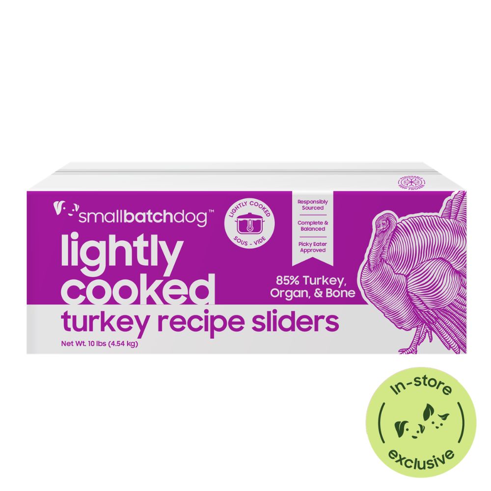 Small Batch Frozen Lightly Cooked Turkey Sliders - 10lb