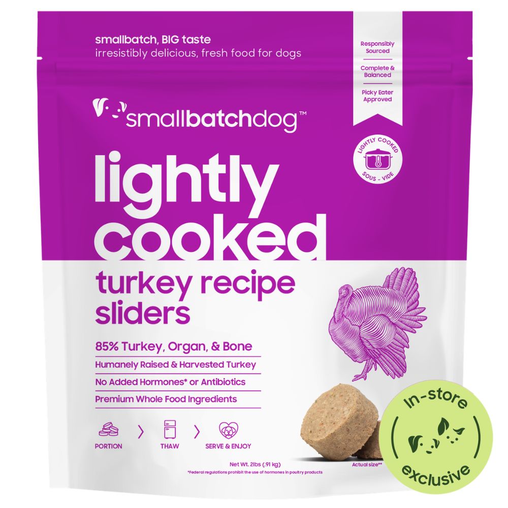 Small Batch Frozen Lightly Cooked Turkey Sliders