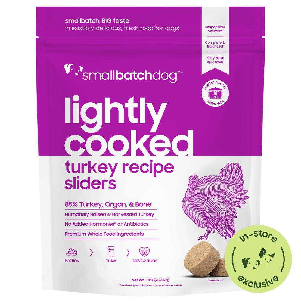 Small Batch Frozen Lightly Cooked Turkey Sliders