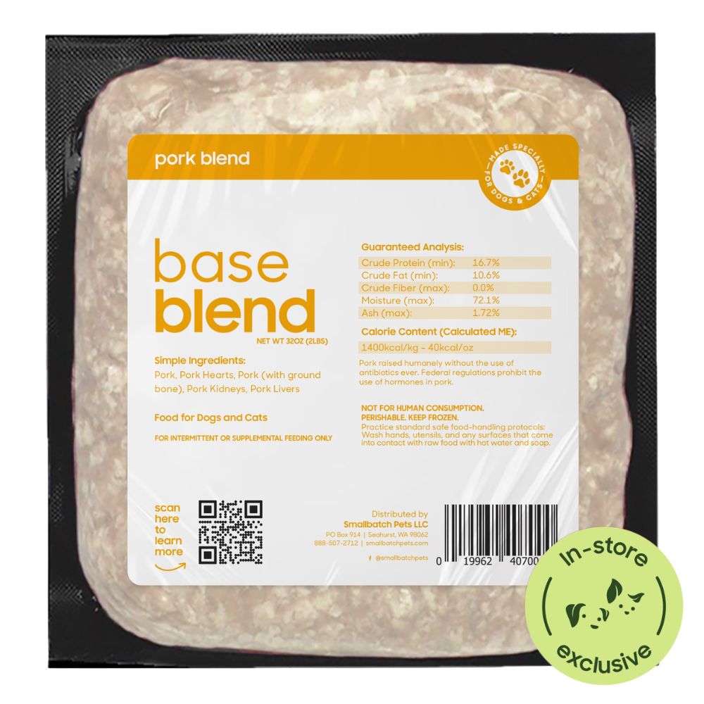 Small Batch Frozen Pork Blend - 2lb Brick