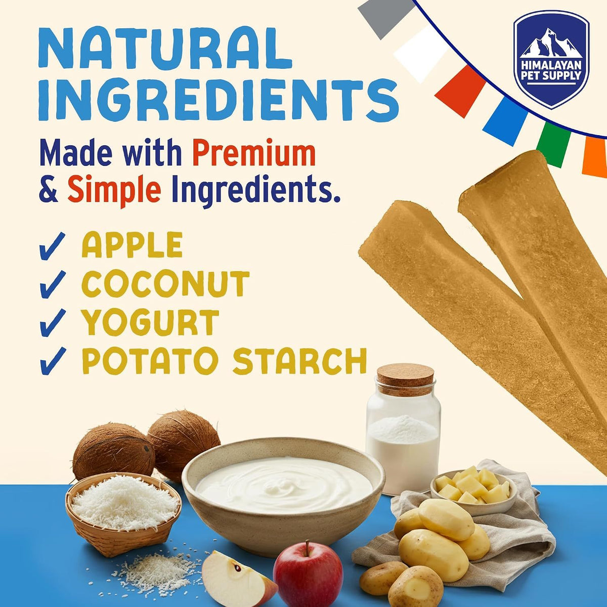 Himalayan Dog Yogurt Sticks Apple 4oz
