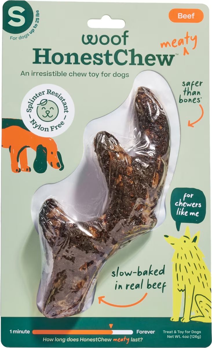 Woof Meaty Antler Chew