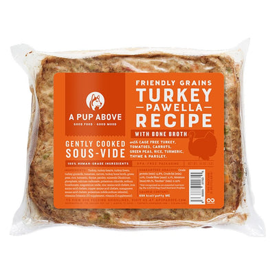 A Pup Above Frozen Dinner Friendly Grains Turkey Pawella 1lb