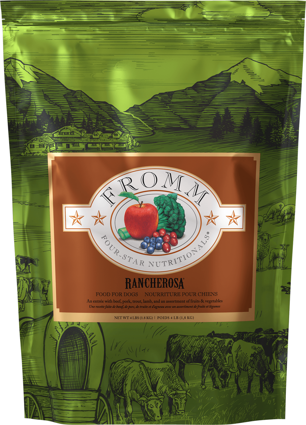 Fromm 4 Star Grain Free Rancherosa Dog