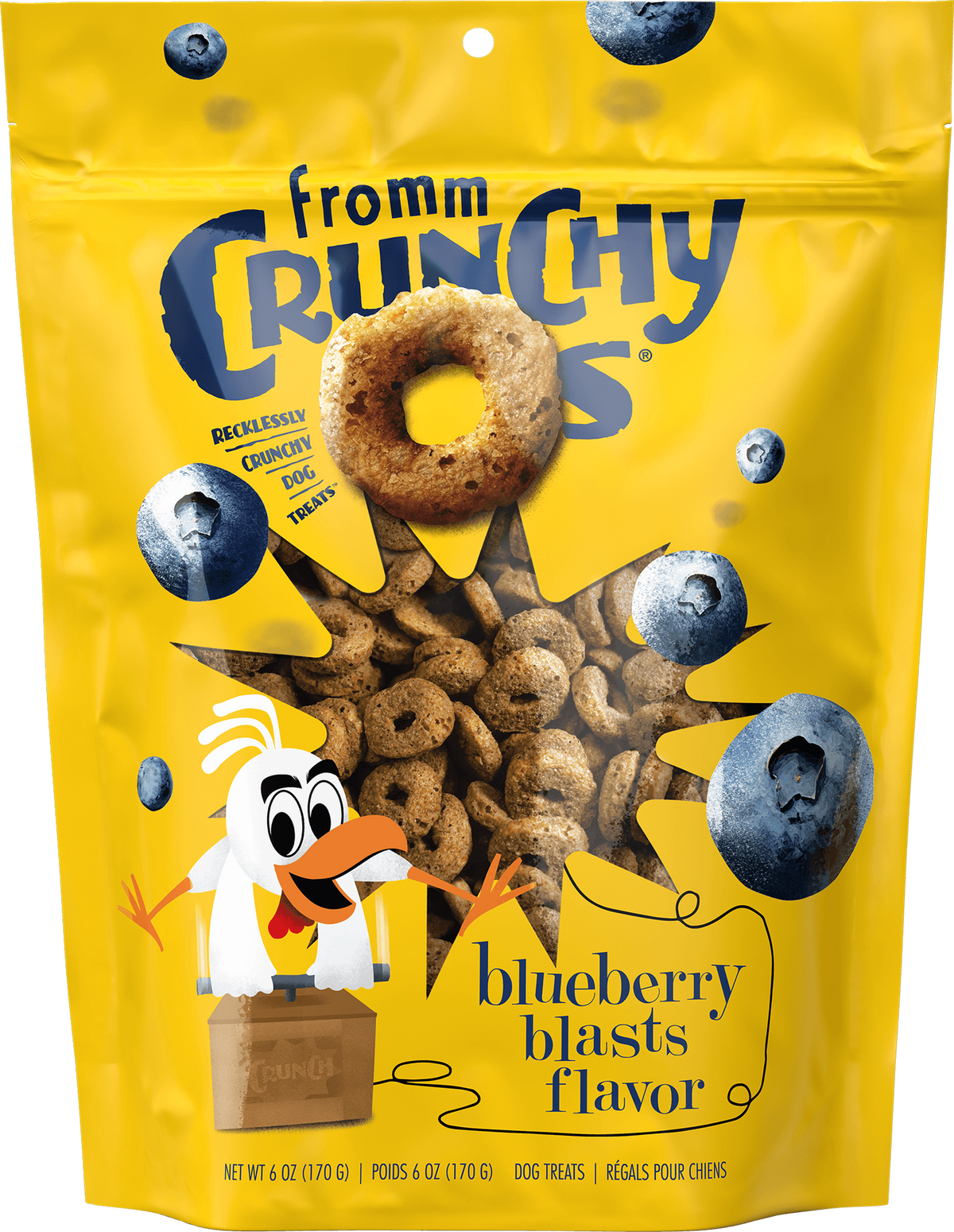 Fromm Crunchy Os Blueberry Blasts 6oz
