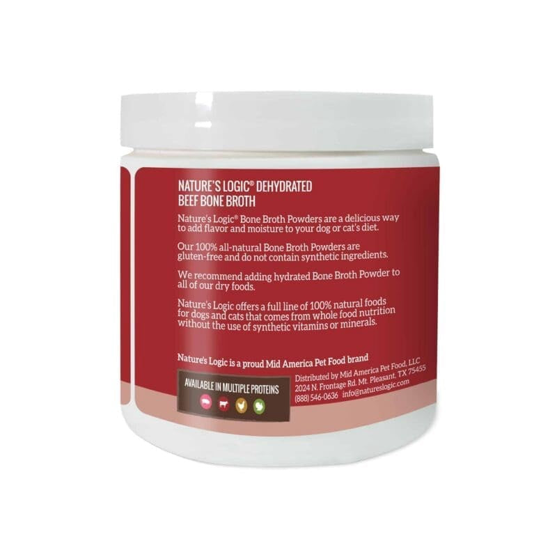 Nature's Logic Dehydrated Beef Bone Broth 6oz