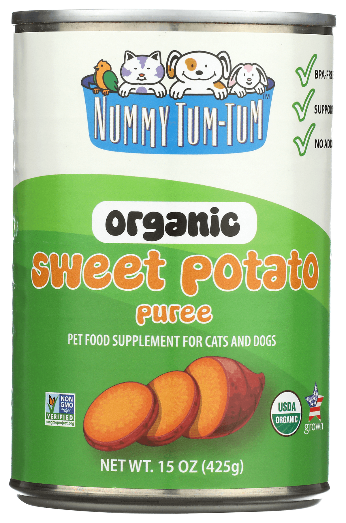 Nummy Tum-Tum Organic Sweet Potato 15oz
