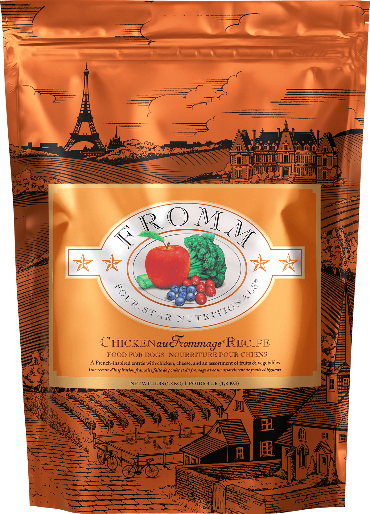 Fromm 4 Star Grain Free Chicken Au Frommage Dog