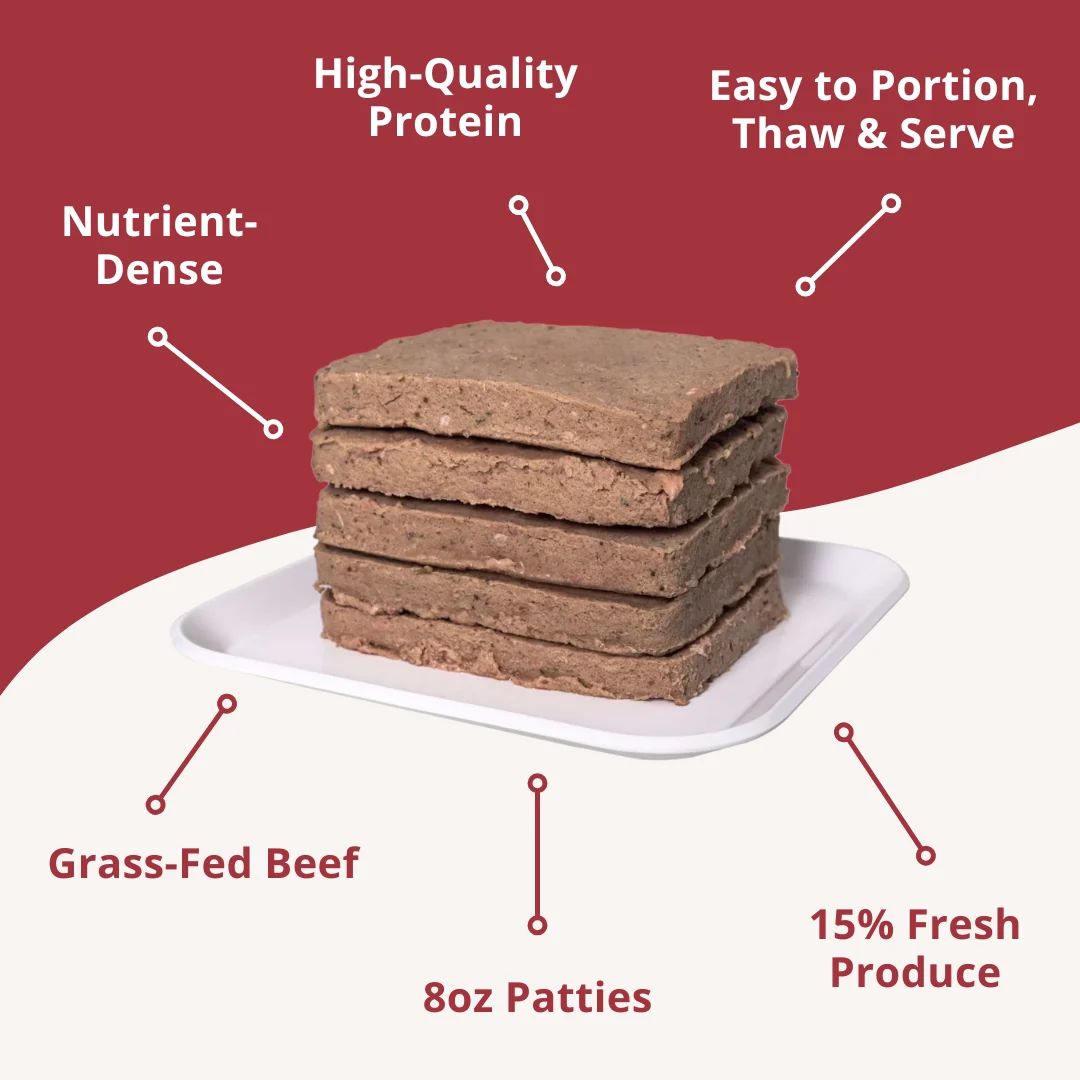 Steves Dog Food Beef PAT Bulk 20 lb