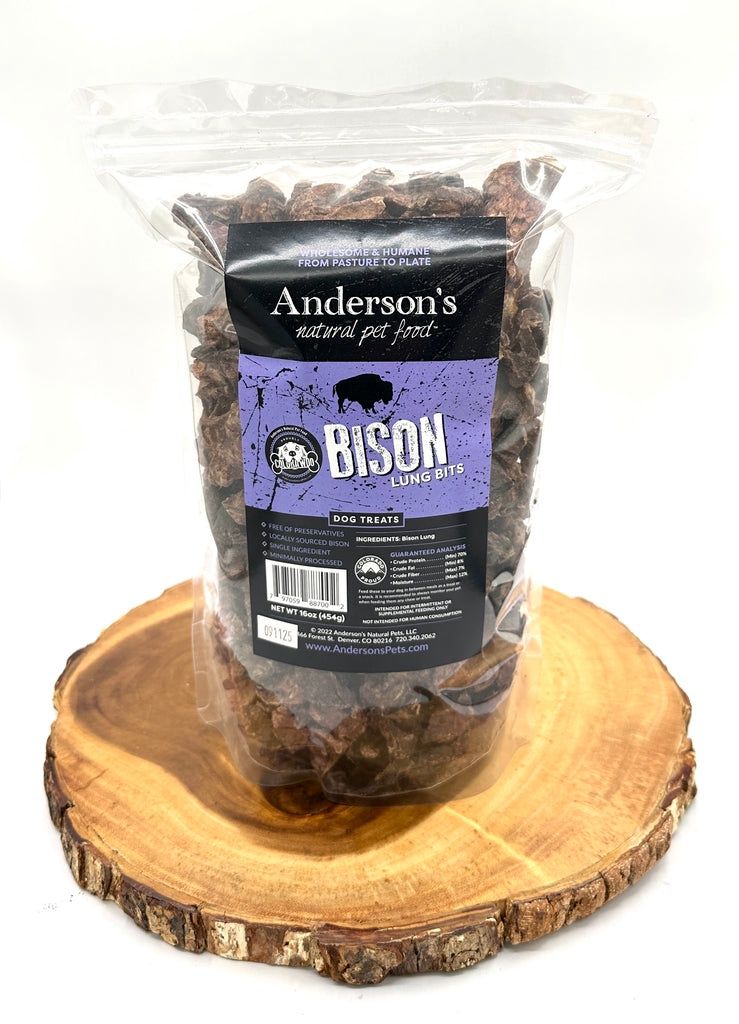 Anderson's Bison Lung Bits - 16oz