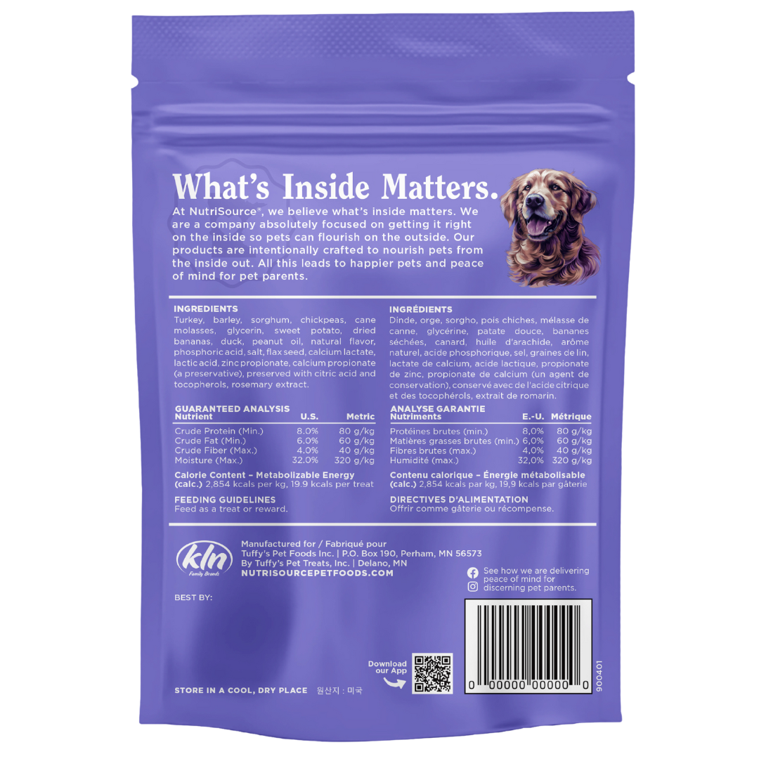 NutriSource Element Series Turkey & Venison Crispy Crispers  12/4 oz.