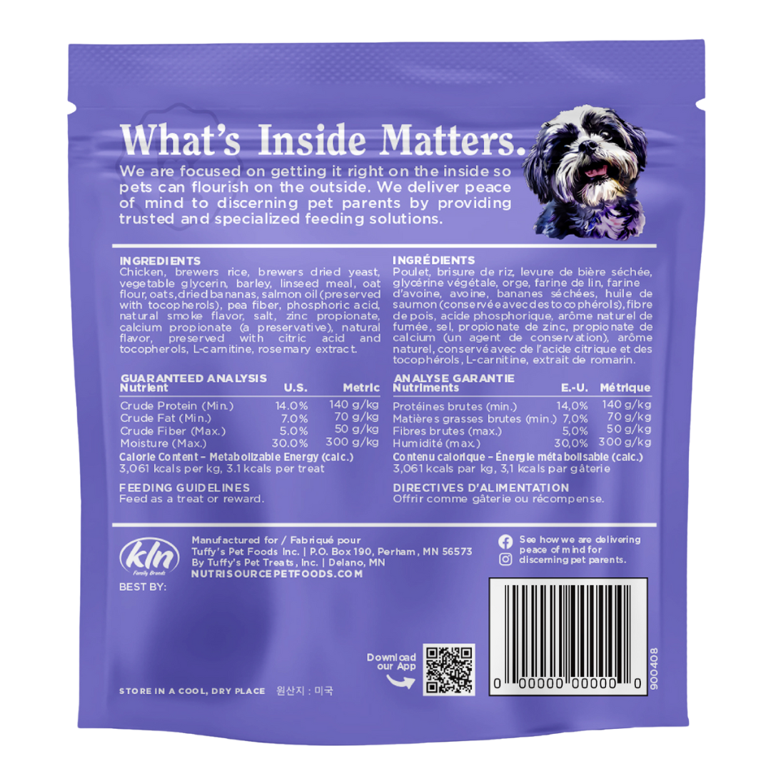 NutriSource Little Bites Chicken Dog Treat  12/6 oz.