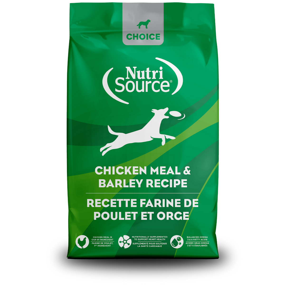 NutriSource Choice Chicken Meal & Barley Dog Food  40 lbs.
