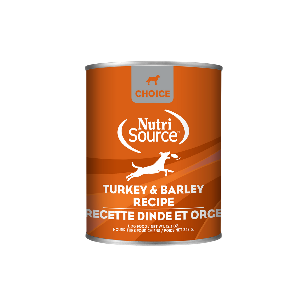 NutriSource Choice Turkey & Barley Dog Cans  12 / 12.3 oz.