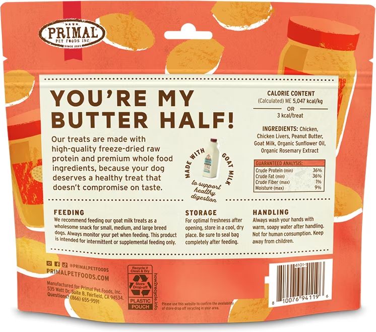Primal Dog MY BTTR HALF Chicken 2 oz