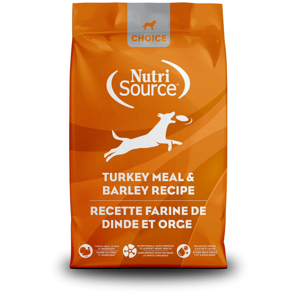 NutriSource Choice Turkey Meal & Barley Dog Food  30 lbs.