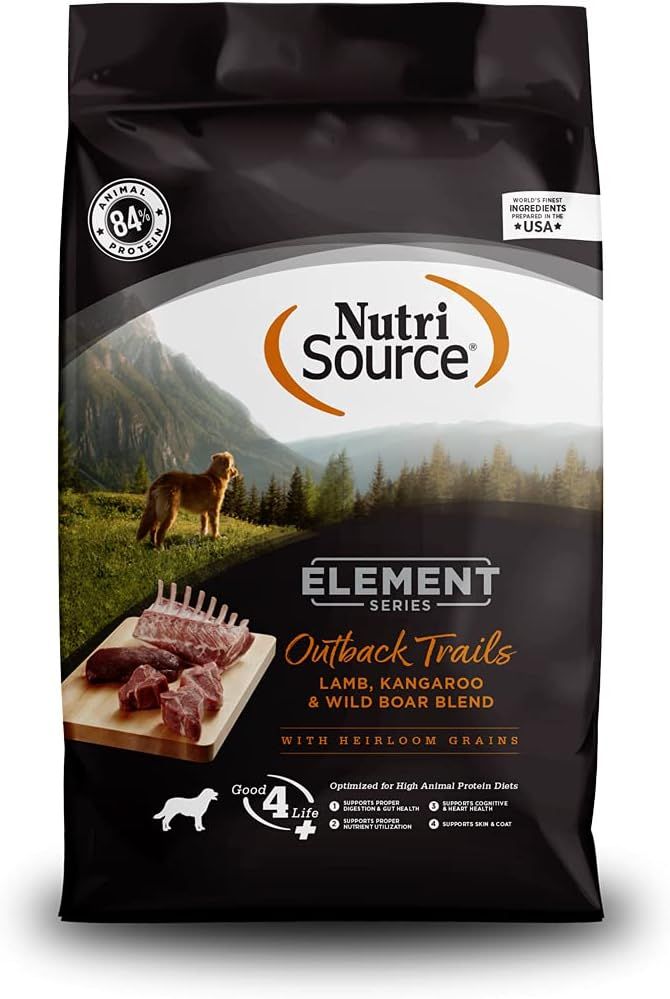 NutriSource Element Series Outback Trails Blend Dog Food  24 lbs.