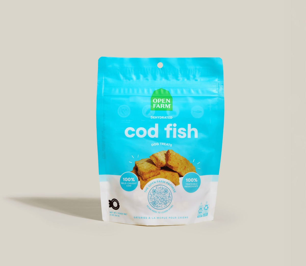 Open Farm Dog DHYD TRT COD 2 oz