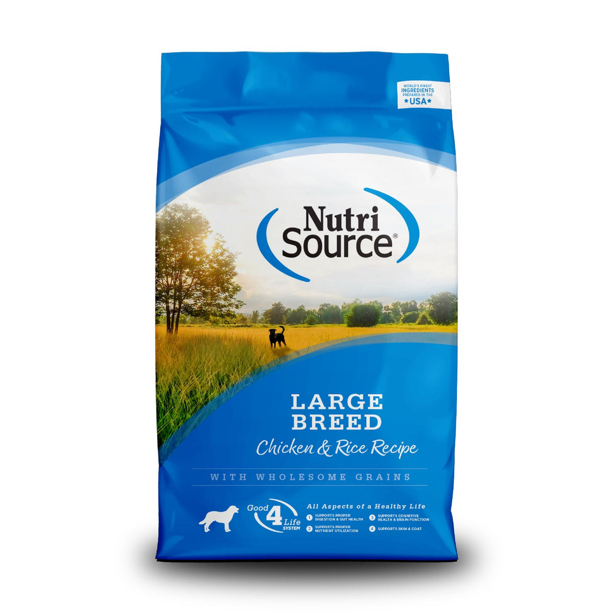 NutriSource Adult Large Breed Chicken and Rice 26lb