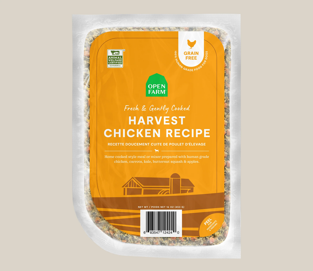 Open Farm Dog Food Gently Cooked Chicken 96 oz