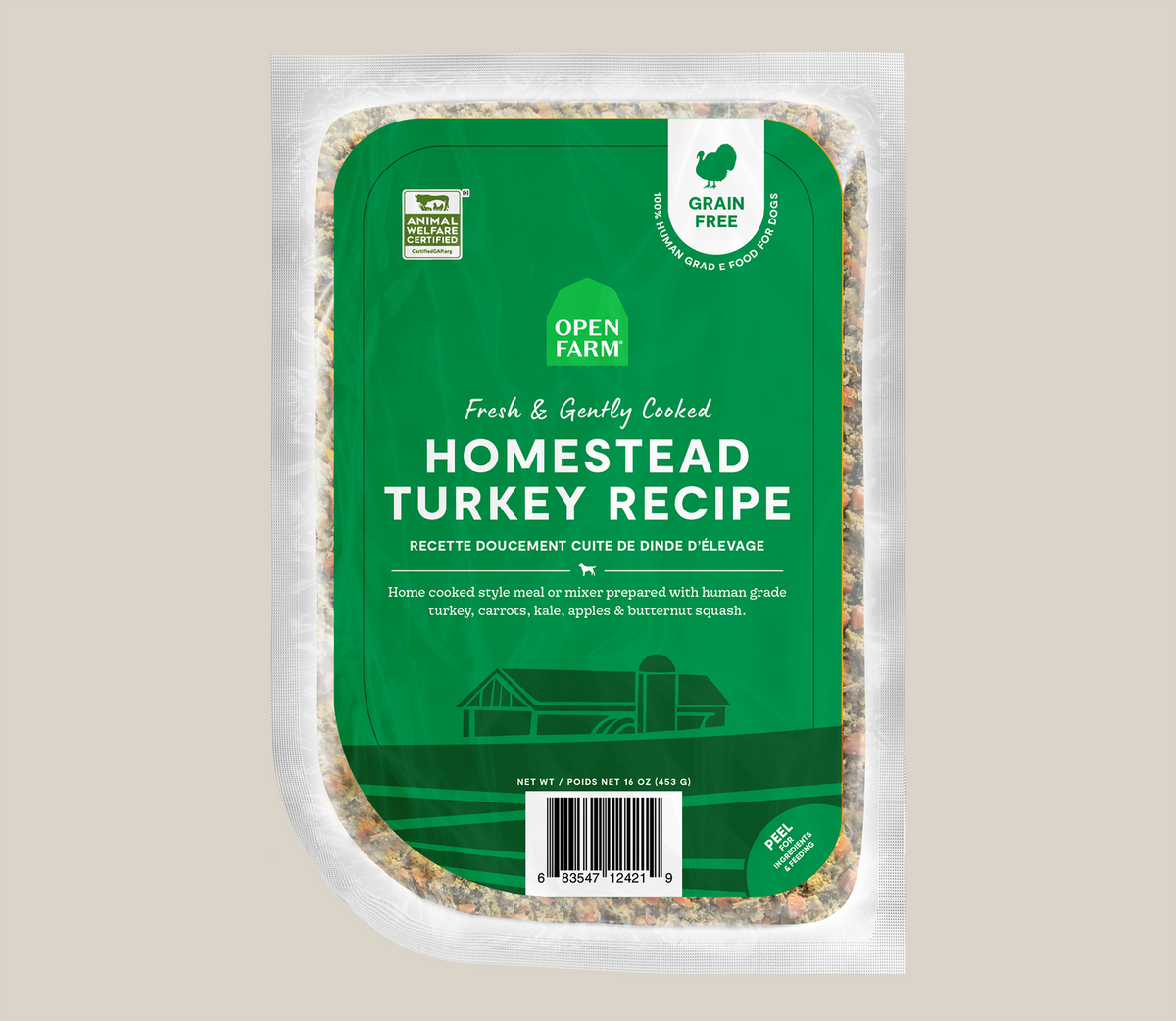 Open Farm Dog Food Gently Cooked Turkey 96 oz