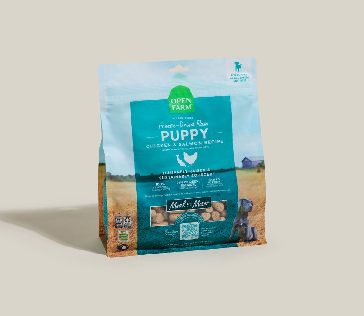Open Farm Dog Freeze Dried Morsels Puppy 13.5 oz
