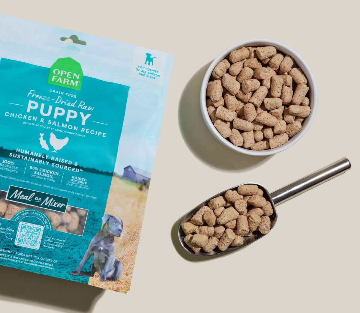 Open Farm Dog Freeze Dried Morsels Puppy 13.5 oz
