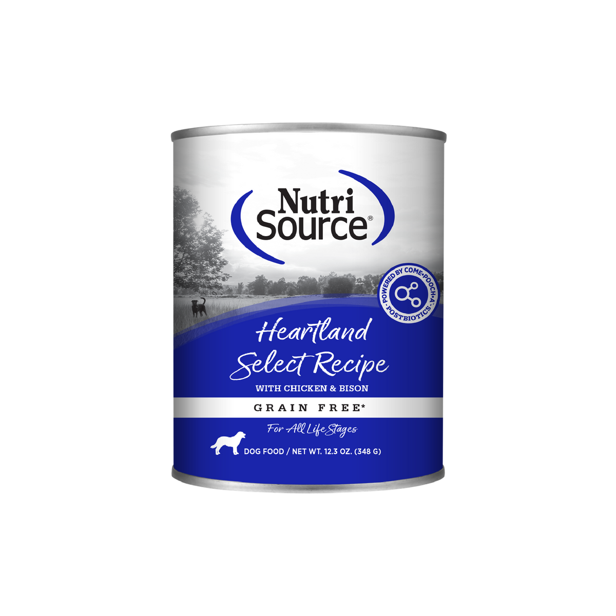 NutriSource Grain Free Heartland Select Dog Food Cans  12 / 12.3 oz