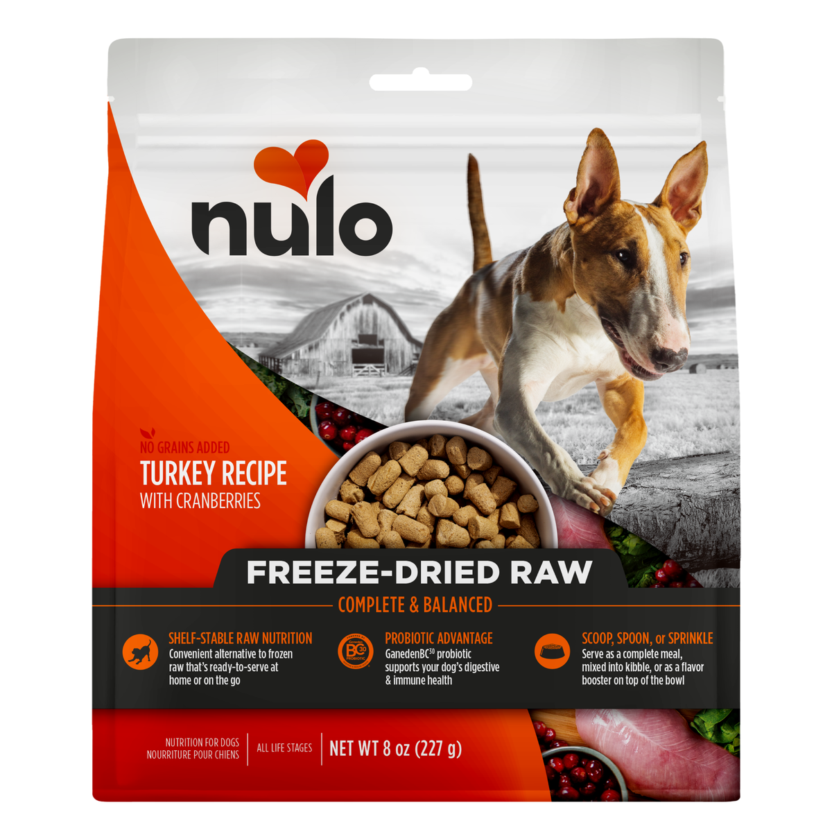 Nulo Freeze-Dried Turkey 18oz