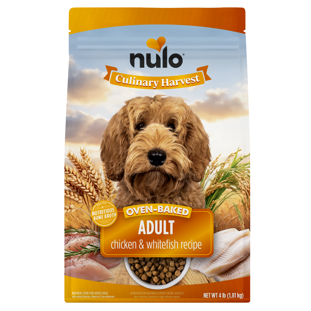 Nulo Culinary Harvest Chicken & Whitefish 20lbs