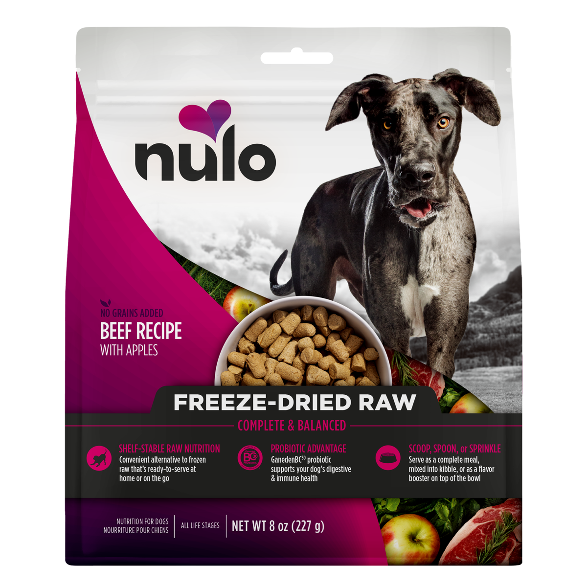 Nulo Freeze-Dried Beef 18oz