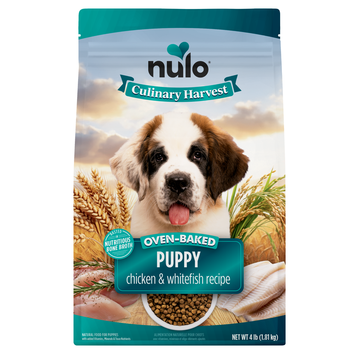 Nulo Culinary Harvest Puppy Chicken & Whitefish #10