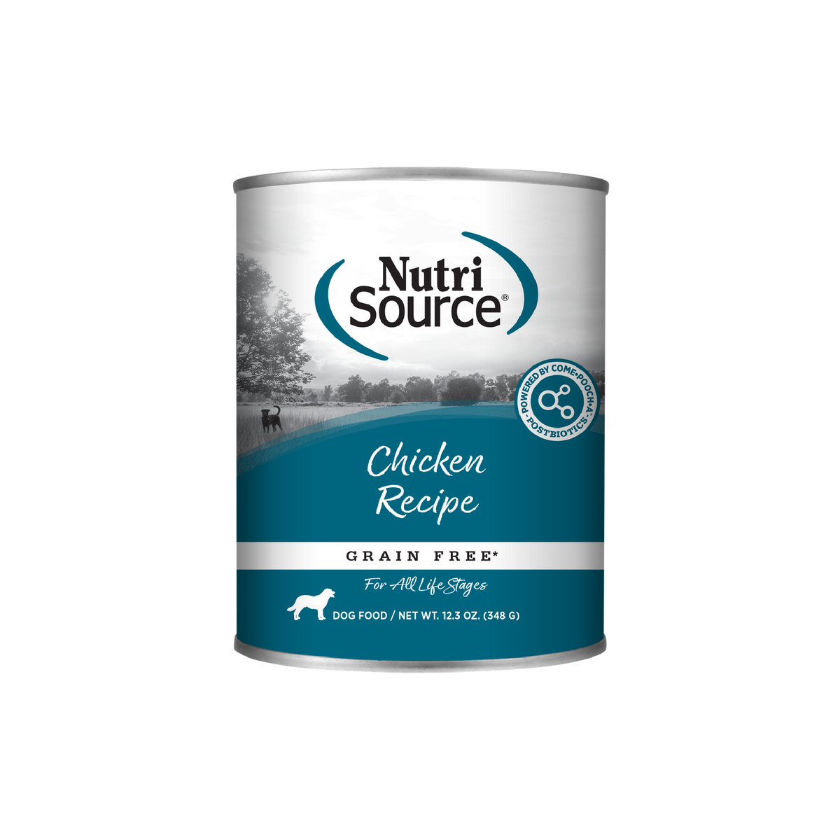 NutriSource Grain Free Chicken Dog Food Cans  12 / 12.3 oz