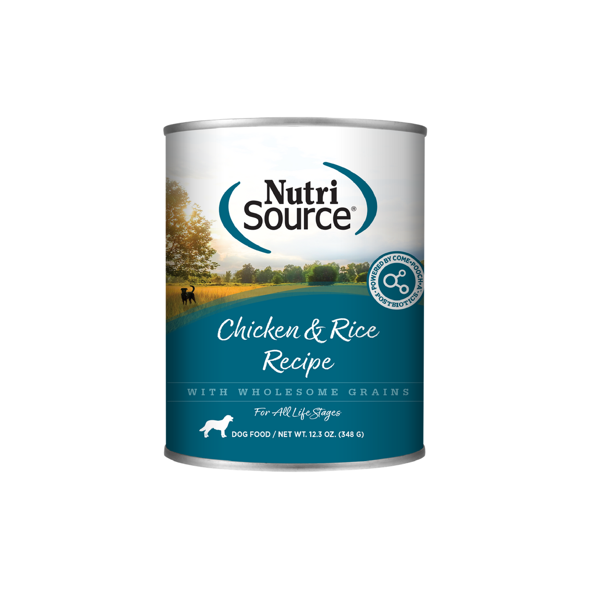 NutriSource Chicken & Rice Dog Food Cans  12 / 12.3 oz