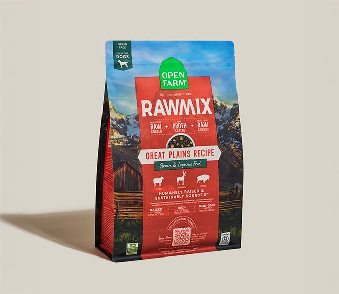 Open Farm Dog Grain Free Raw Mix GREAT PLN 20 lb